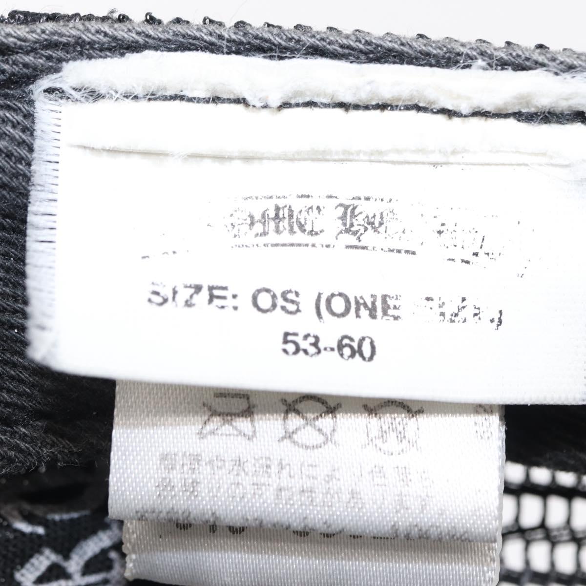 Chrome Hearts CH Plus Matty Boy Patch Trucker Cap Cotton Black Auth 143041M