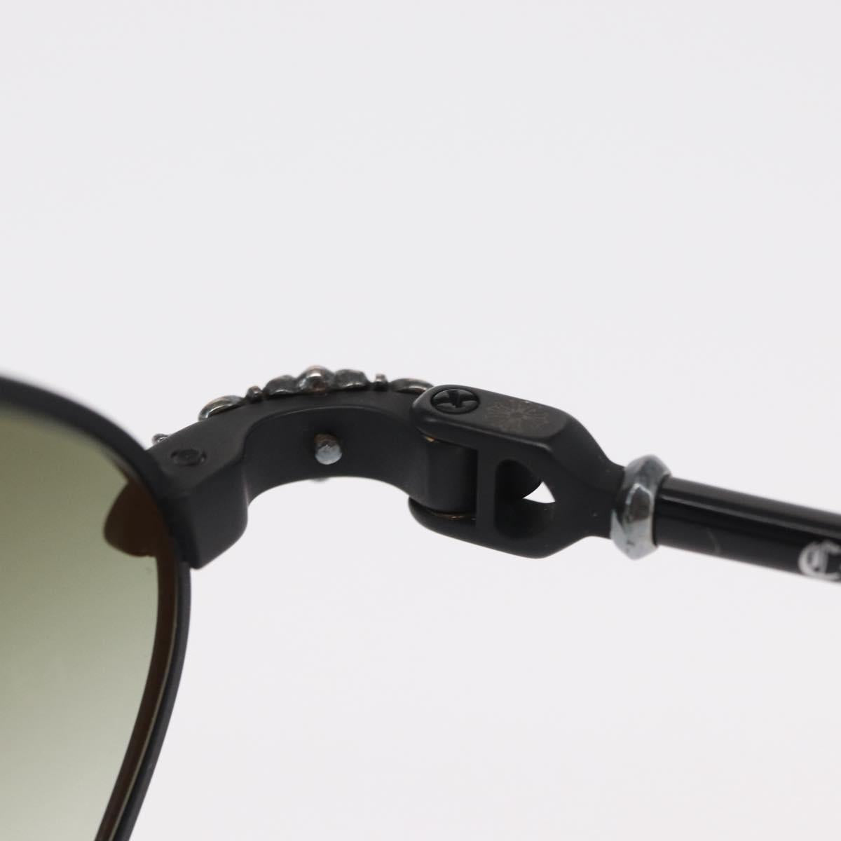 Chrome Hearts DIAMOND DOG Sunglasses Ag925 Black Auth 143049M