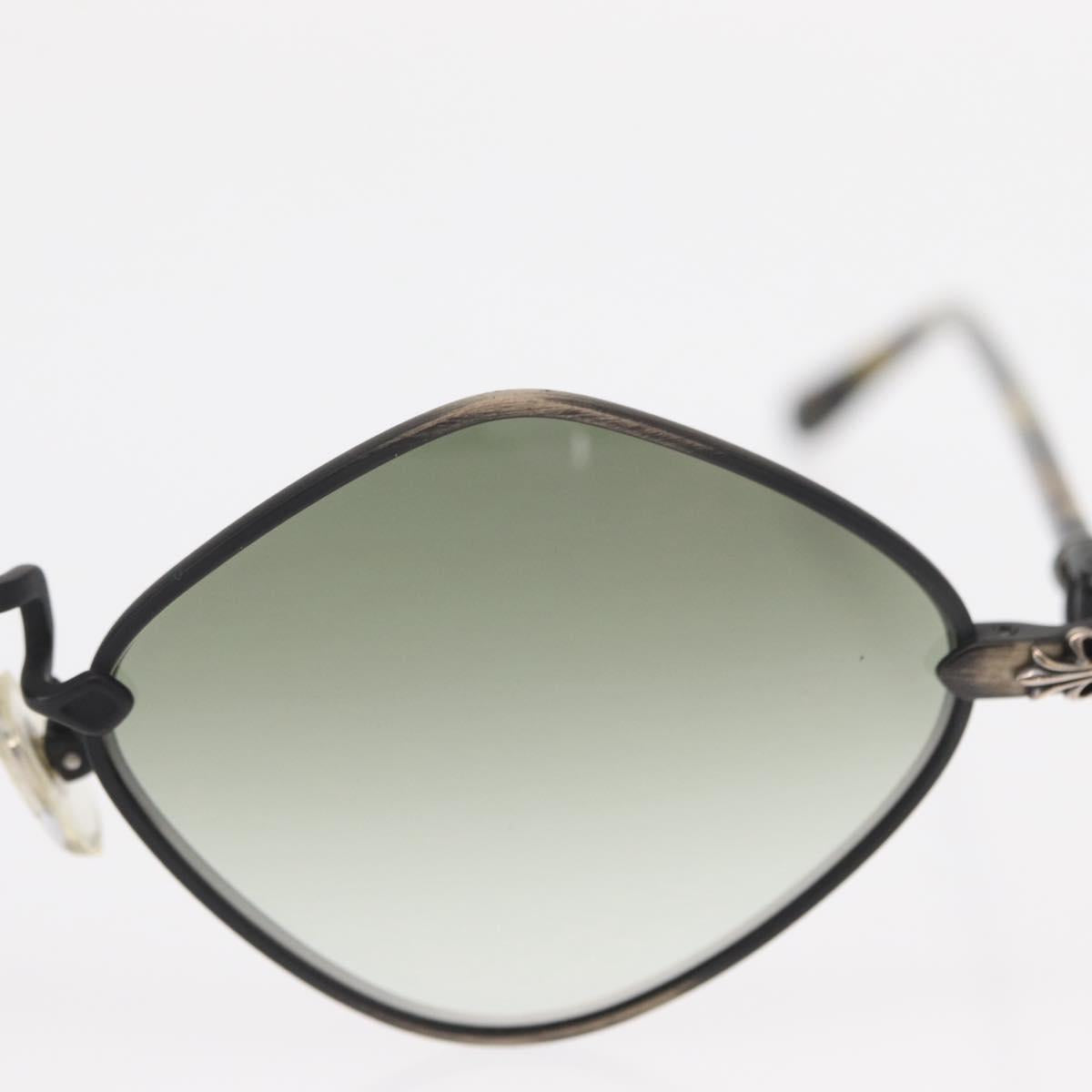 Chrome Hearts DIAMOND DOG Sunglasses Ag925 Black Auth 143049M
