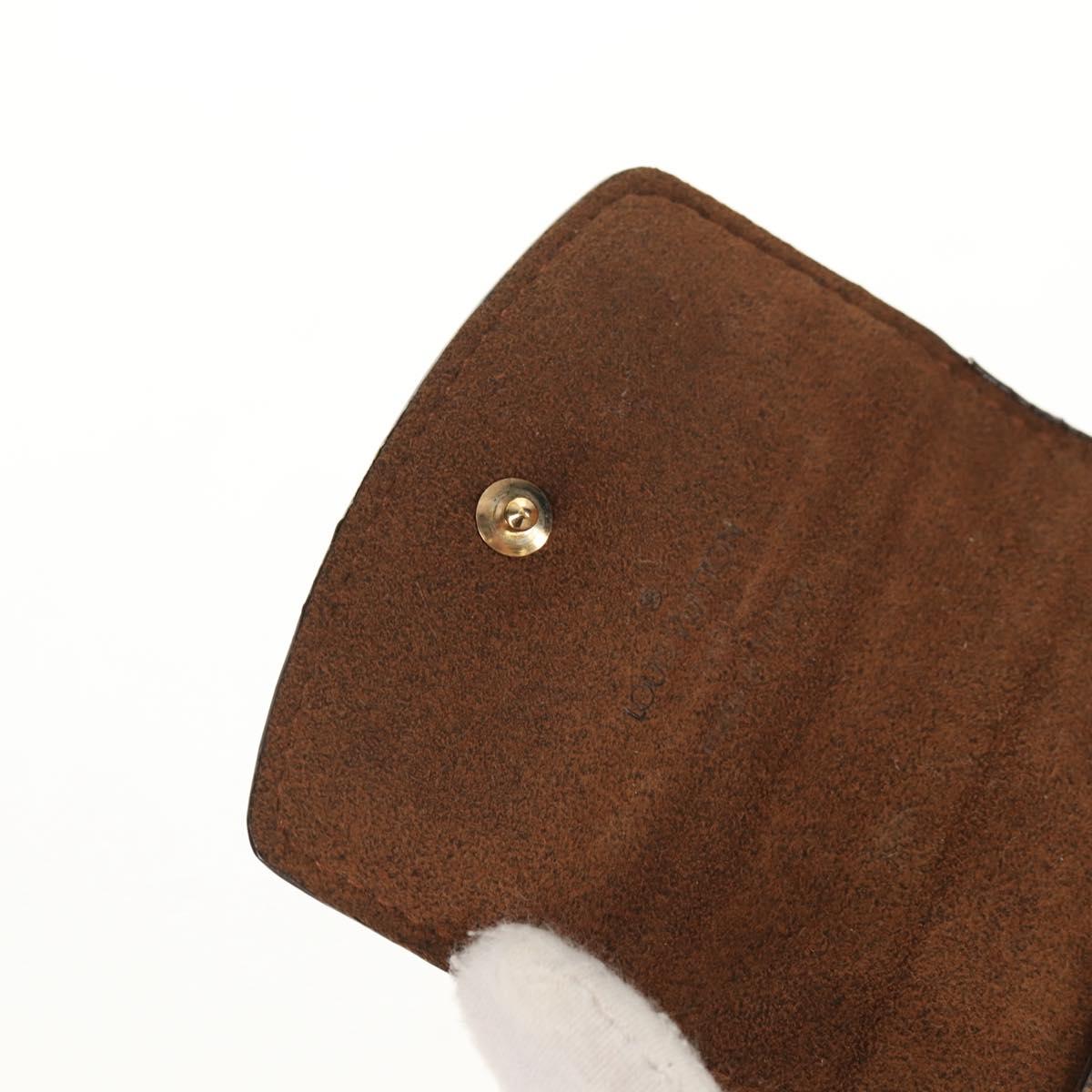 LOUIS VUITTON Damier Classic Car Bouton de Manchette Cuffs Ag925 LV Auth 143055M