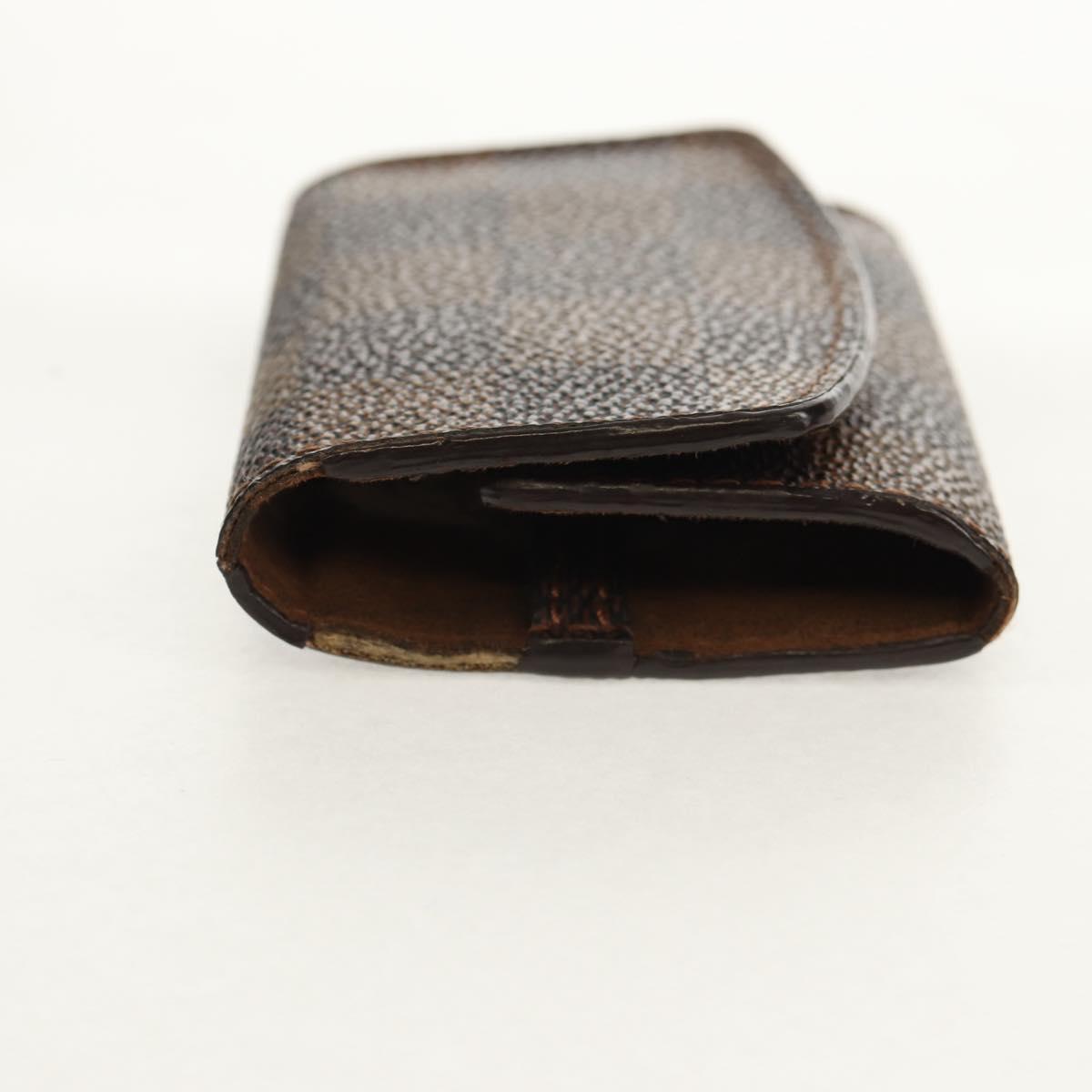 LOUIS VUITTON Damier Classic Car Bouton de Manchette Cuffs Ag925 LV Auth 143055M