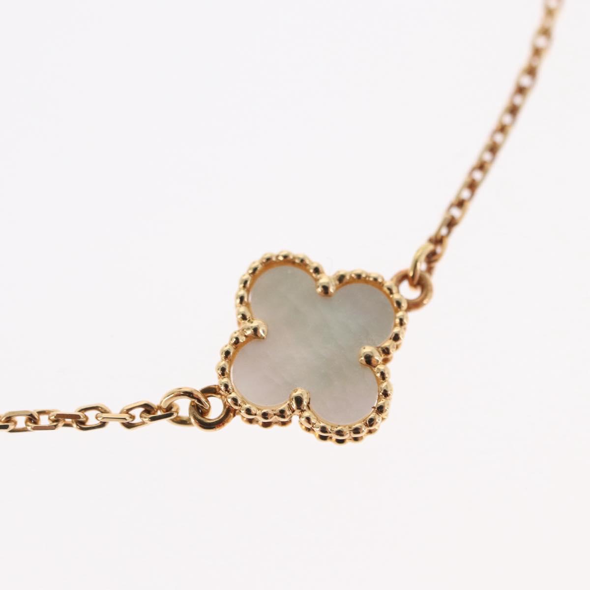 Van Cleef & Arpels Sweet Alhambra Mother Of Pearl 18K gold 750 Auth 143057SM