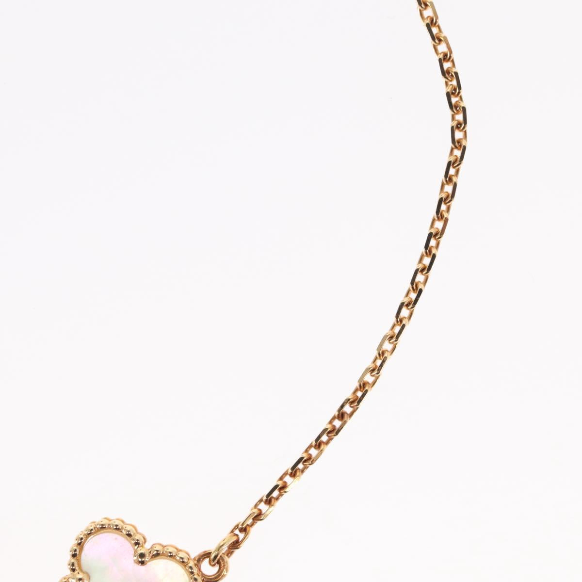 Van Cleef & Arpels Sweet Alhambra Mother Of Pearl 18K gold 750 Auth 143057SM