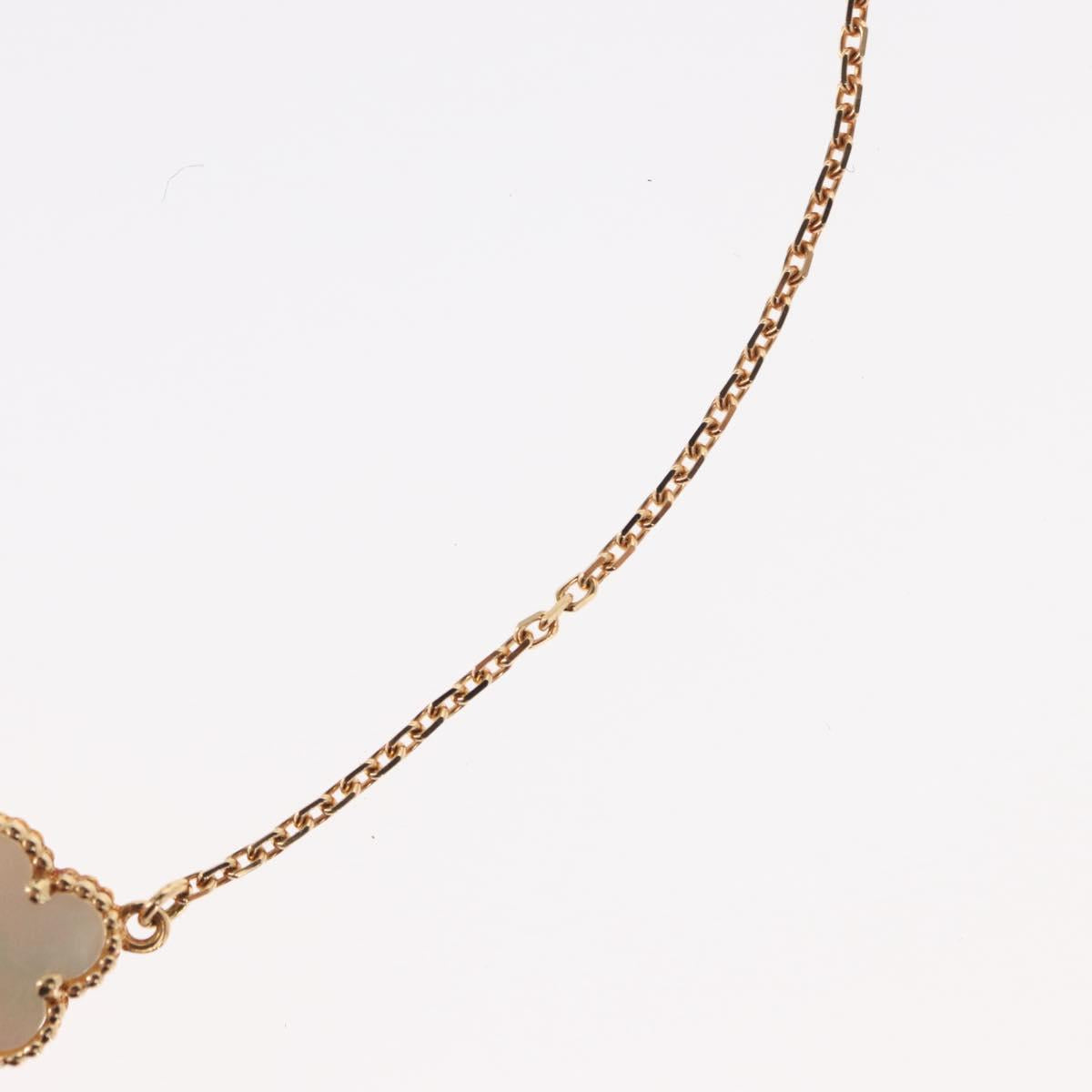 Van Cleef & Arpels Sweet Alhambra Mother Of Pearl 18K gold 750 Auth 143057SM