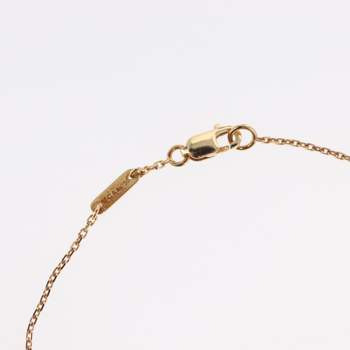 Van Cleef & Arpels Sweet Alhambra Mother Of Pearl 18K gold 750 Auth 143057SM