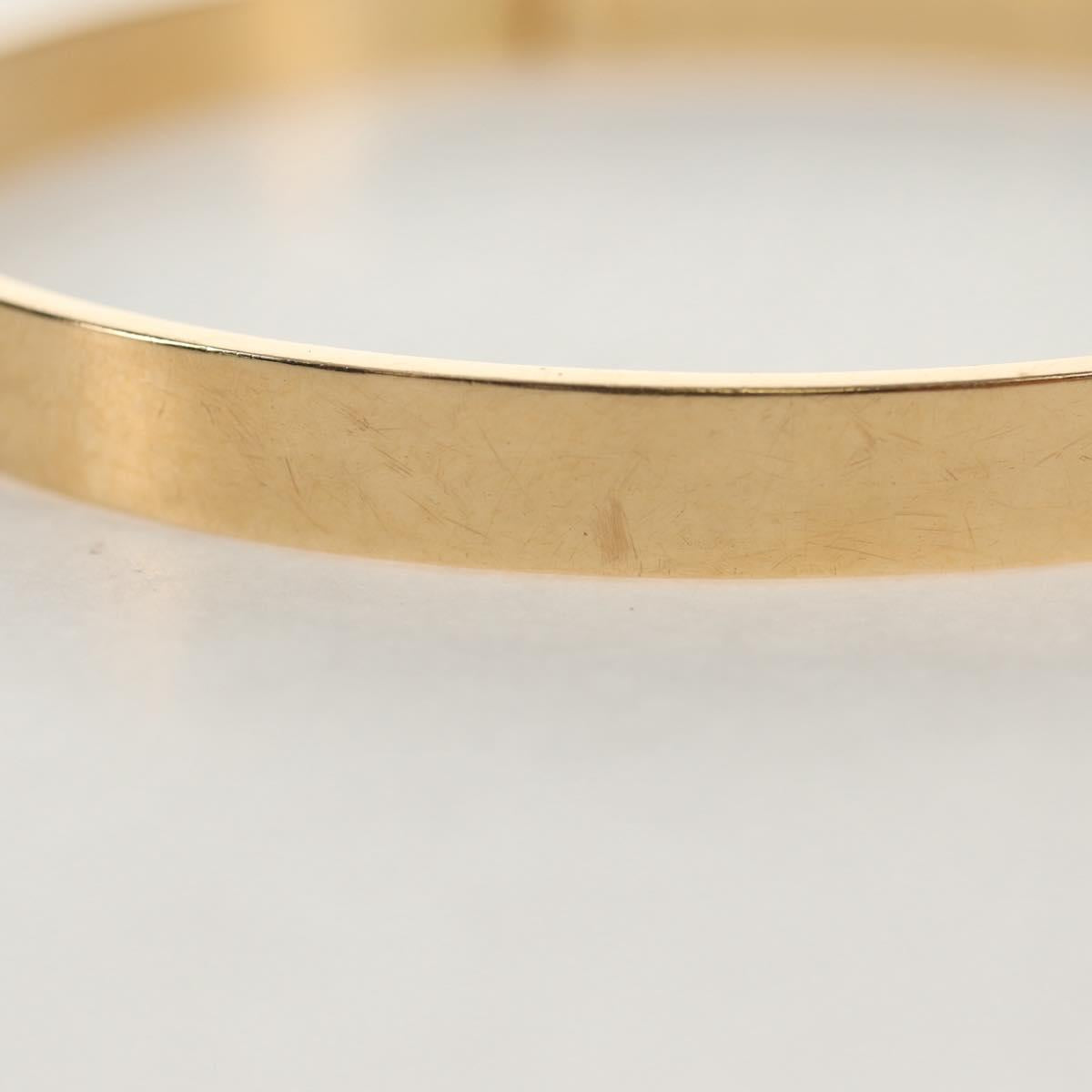 HERMES Kelly Bracelet PM 4P Diamond Bracelet 18K gold 750 Gold Auth 143058SM