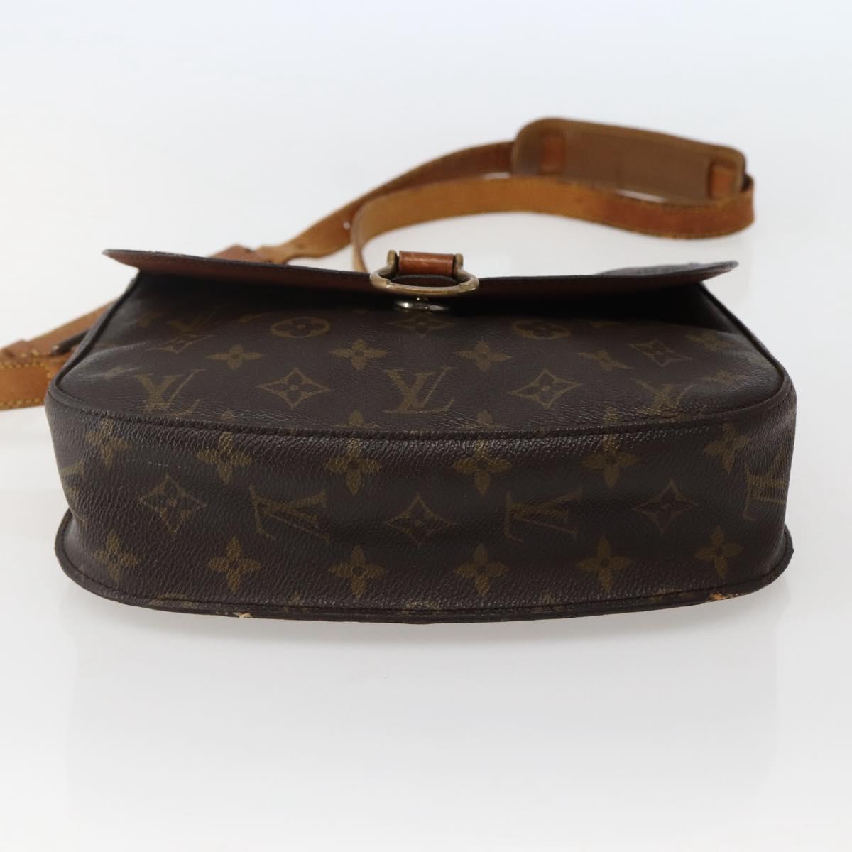 LOUIS VUITTON Monogram Saint Cloud GM Shoulder Bag M51242 LV Auth 143067