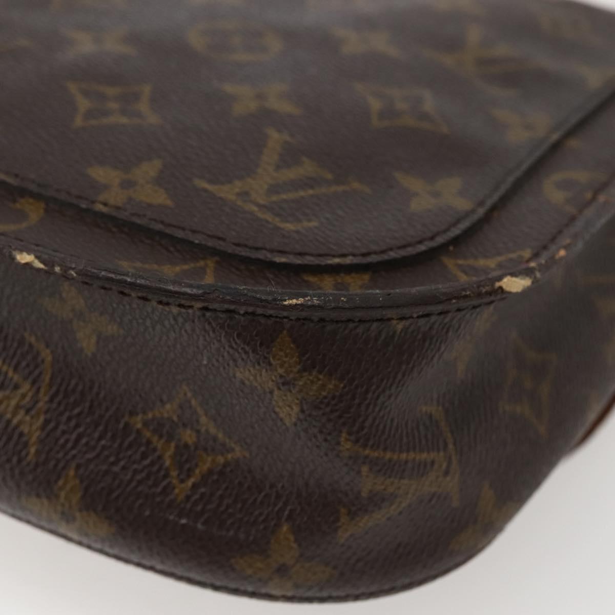 LOUIS VUITTON Monogram Saint Cloud GM Shoulder Bag M51242 LV Auth 143067