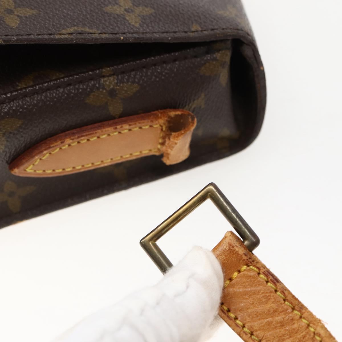 LOUIS VUITTON Monogram Saint Cloud GM Shoulder Bag M51242 LV Auth 143067