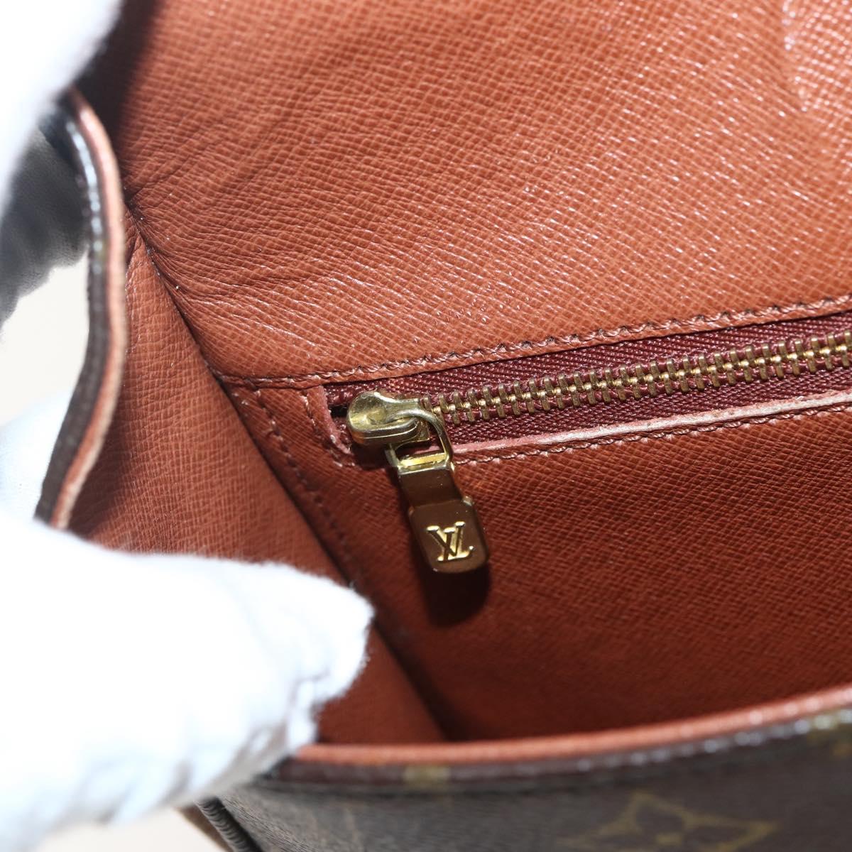 LOUIS VUITTON Monogram Saint Cloud GM Shoulder Bag M51242 LV Auth 143069