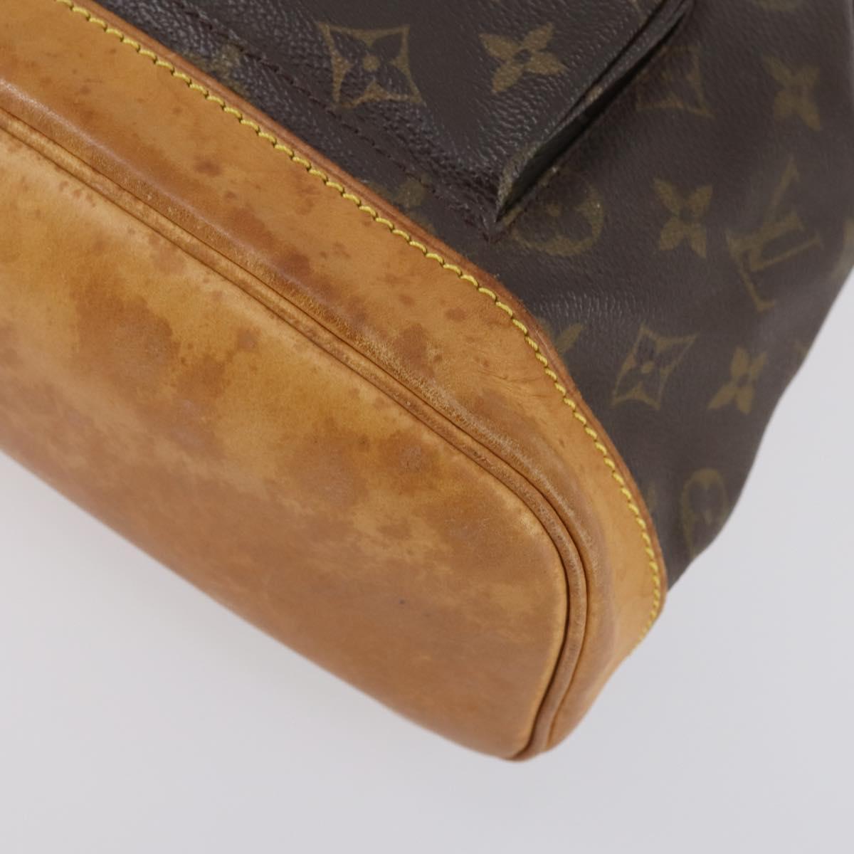 LOUIS VUITTON Monogram Montsouris MM Backpack M51136 LV Auth 143070