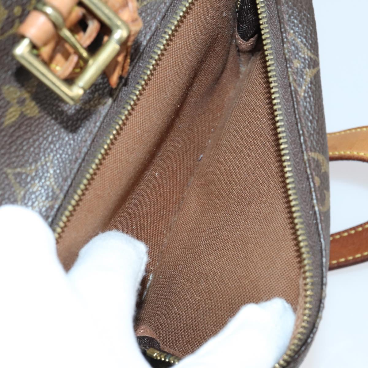 LOUIS VUITTON Monogram Montsouris MM Backpack M51136 LV Auth 143070