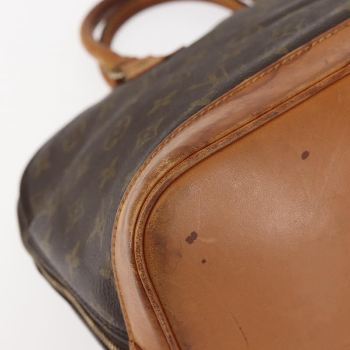 LOUIS VUITTON Monogram Alma Hand Bag M51130 LV Auth 143073