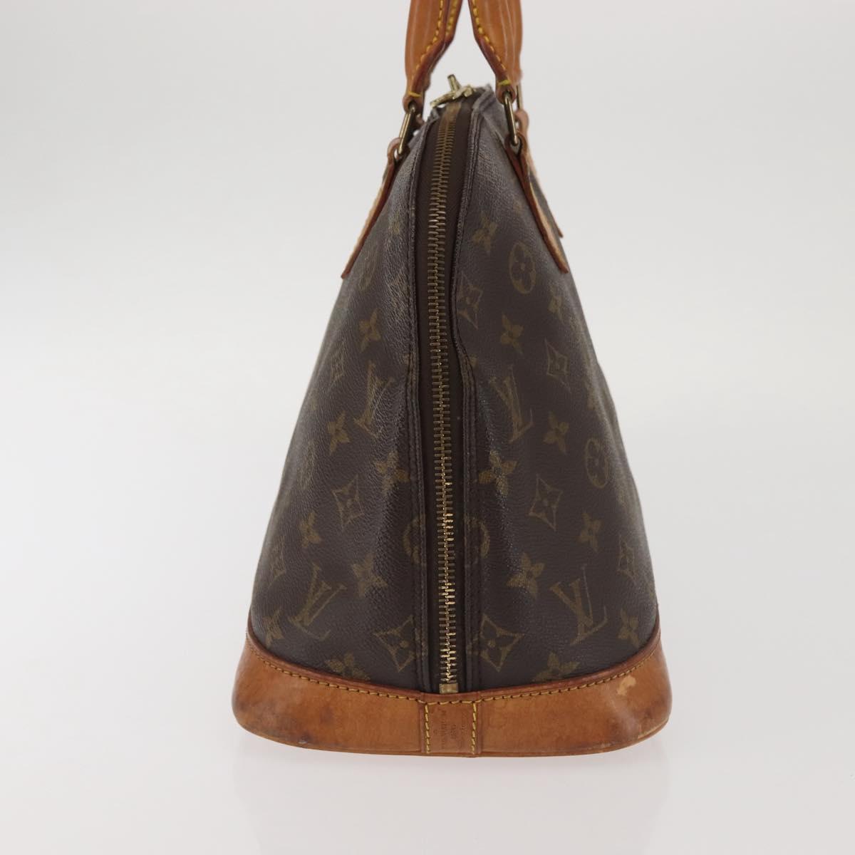 LOUIS VUITTON Monogram Alma Hand Bag M51130 LV Auth 143073