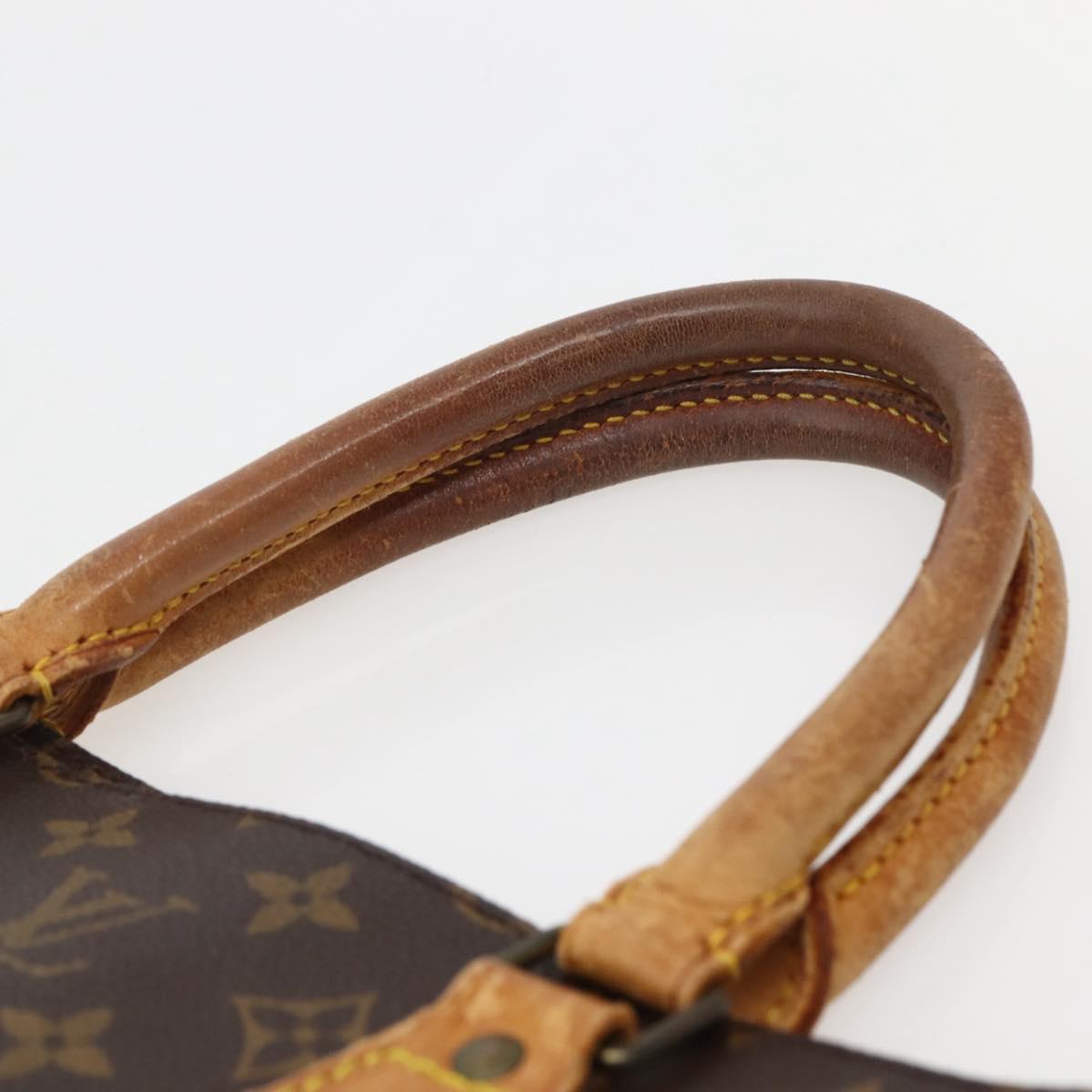 LOUIS VUITTON Monogram Sac Plat Hand Bag M51140 LV Auth 143075
