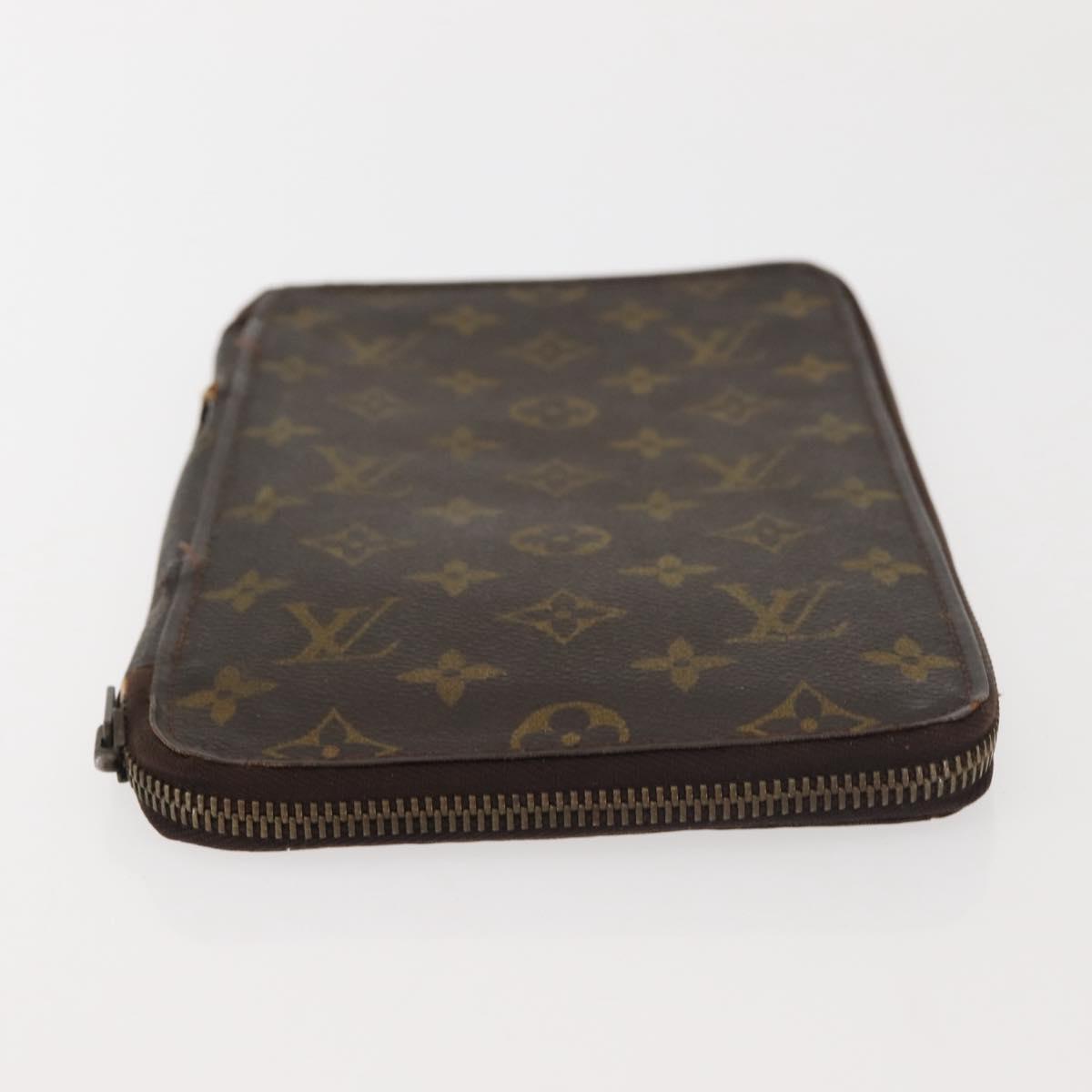 LOUIS VUITTON Monogram Poche Escapade Travel Case M60113 LV Auth 143079