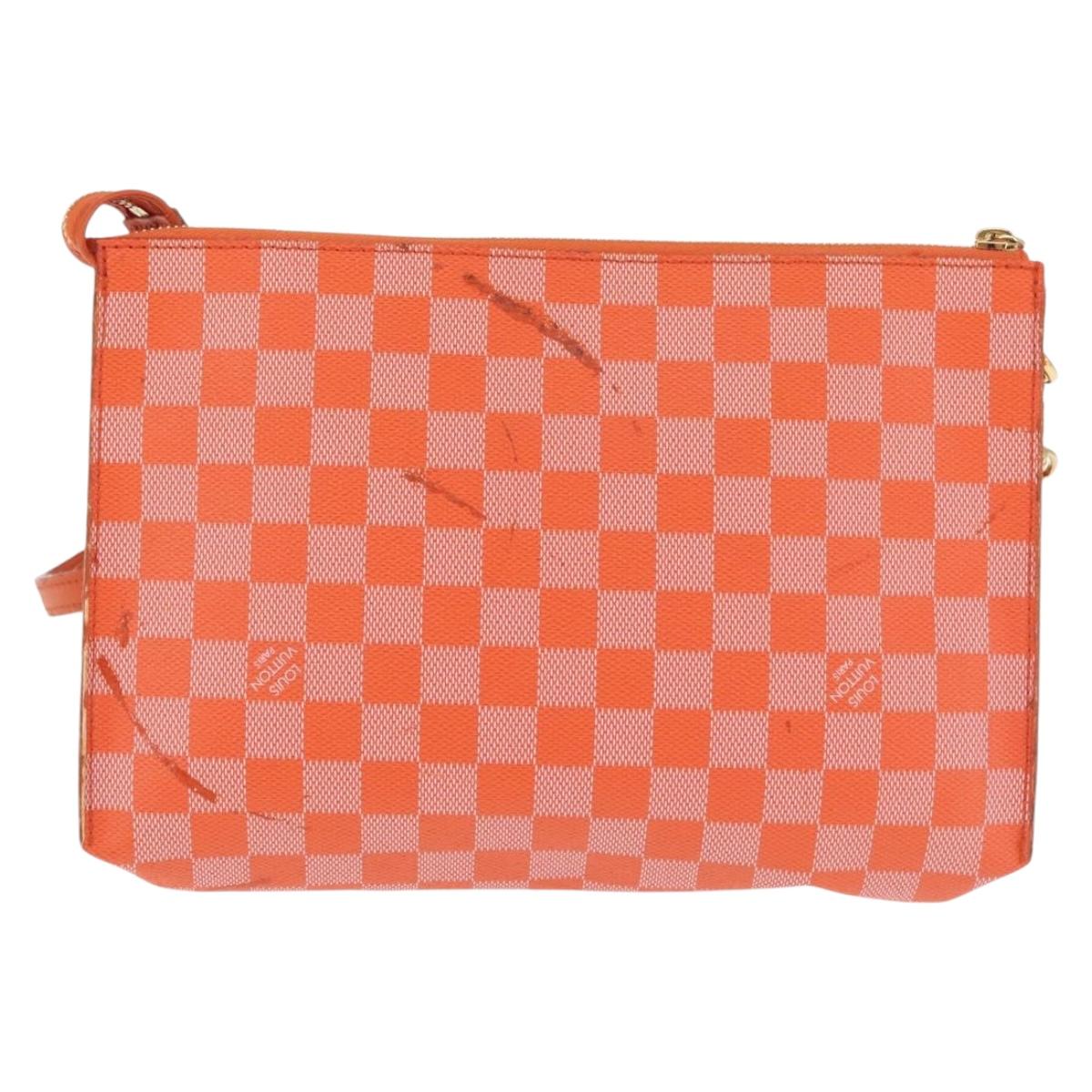 LOUIS VUITTON Damier Color Module Clutch Bag 2way Pimon N41312 LV Auth 143082