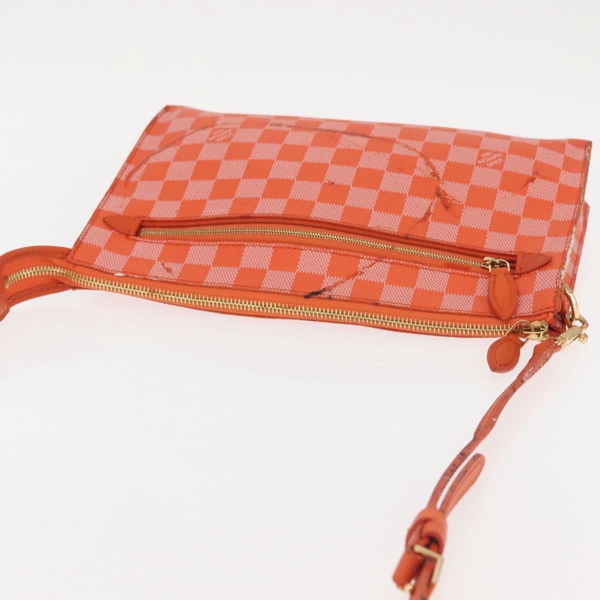 LOUIS VUITTON Damier Color Module Clutch Bag 2way Pimon N41312 LV Auth 143082