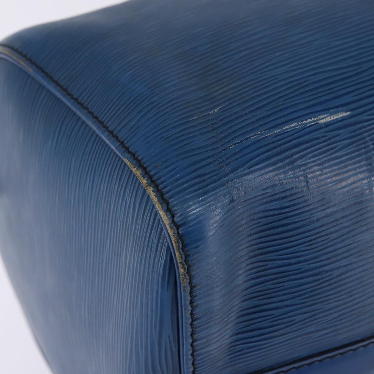 LOUIS VUITTON Epi Speedy 30 Hand Bag Toledo Blue M43005 LV Auth 143100