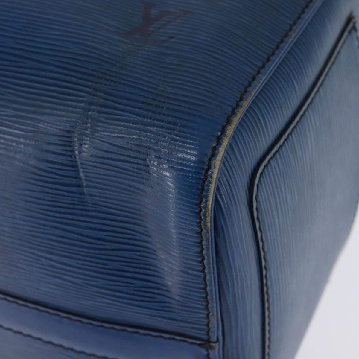 LOUIS VUITTON Epi Speedy 30 Hand Bag Toledo Blue M43005 LV Auth 143100