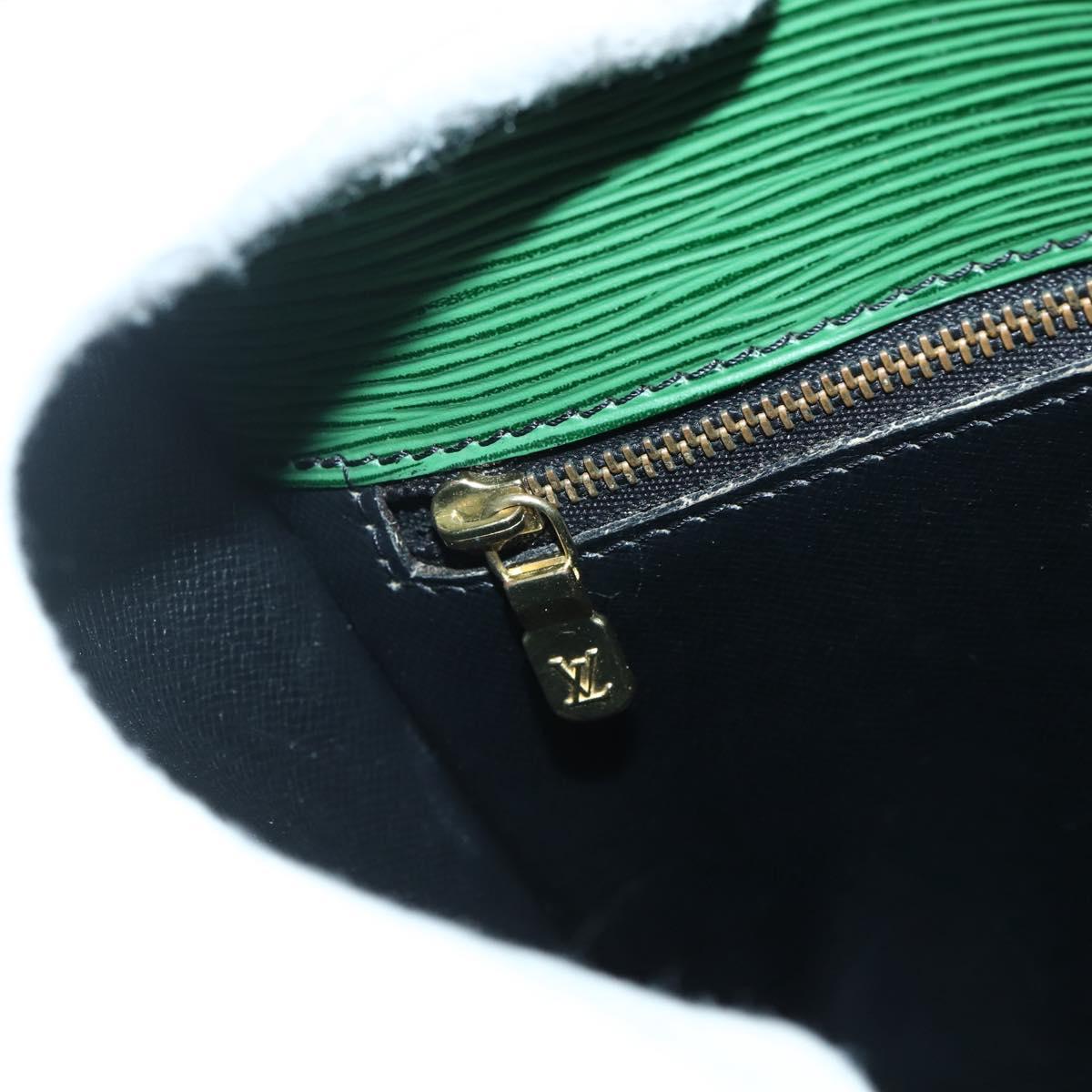 LOUIS VUITTON Epi Saint Cloud GM Shoulder Bag Green M52194 LV Auth 143105