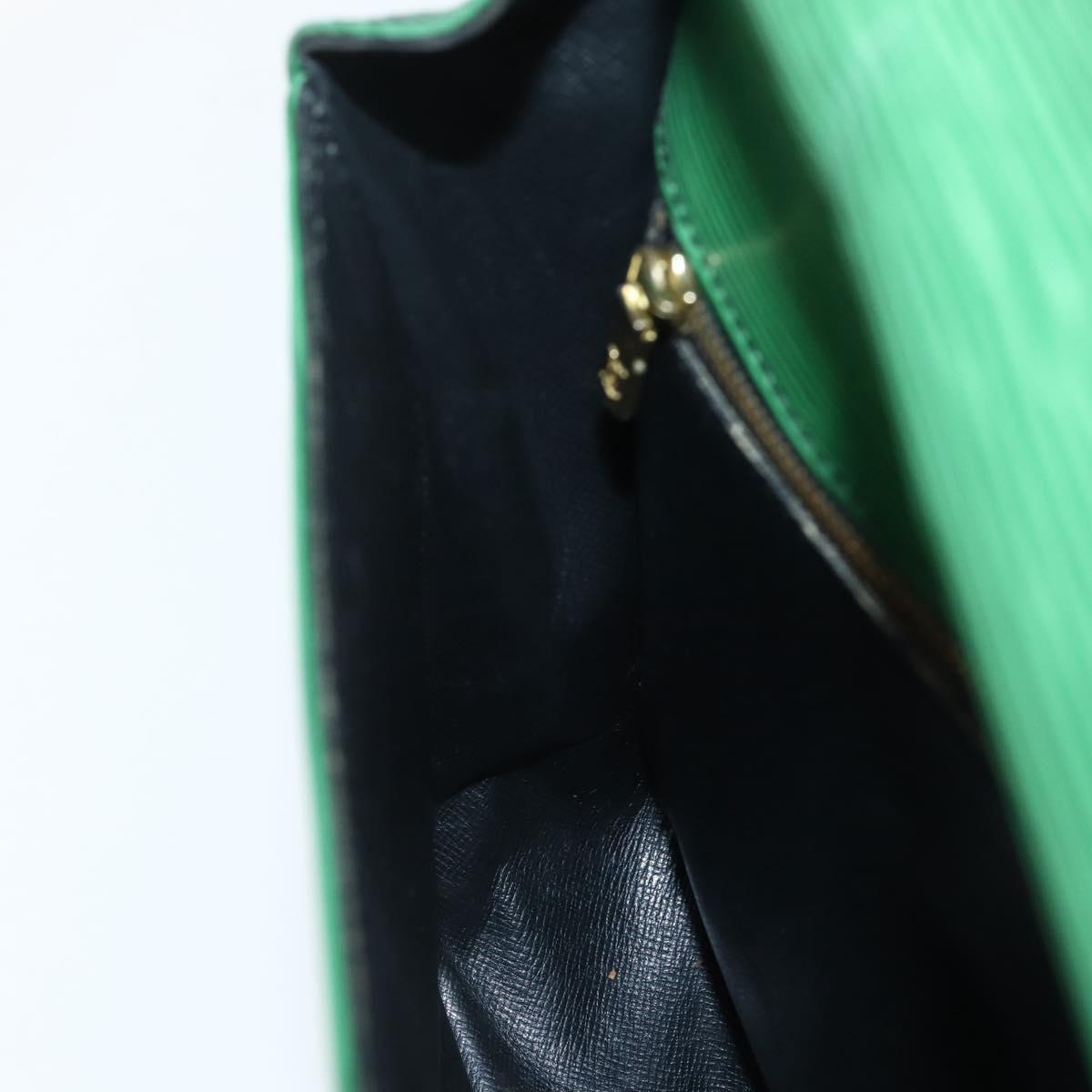 LOUIS VUITTON Epi Saint Cloud GM Shoulder Bag Green M52194 LV Auth 143105