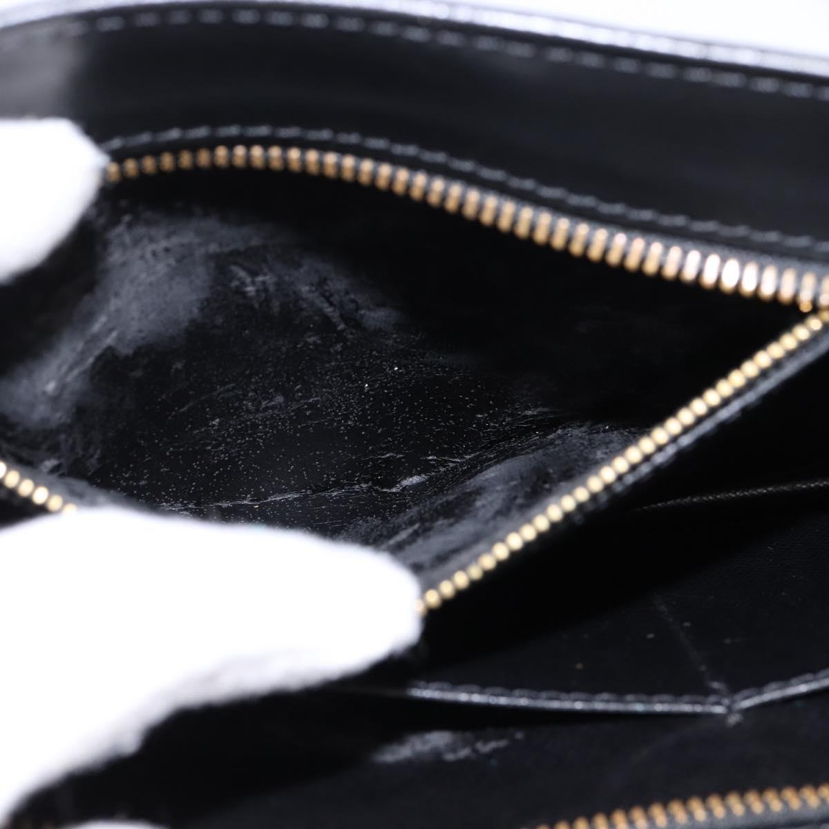LOUIS VUITTON Epi Angian Shoulder Bag 2way Black M52112 LV Auth 143108