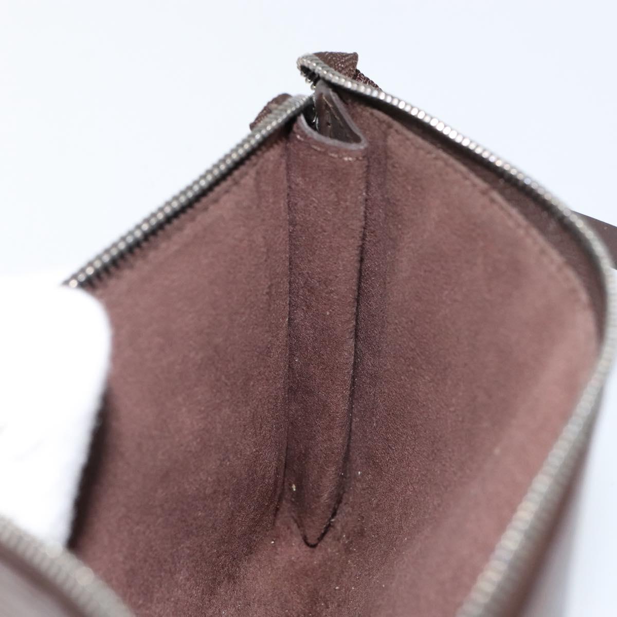 LOUIS VUITTON Epi Pochette Accessoires Pouch Mocha M5294D LV Auth 143110A