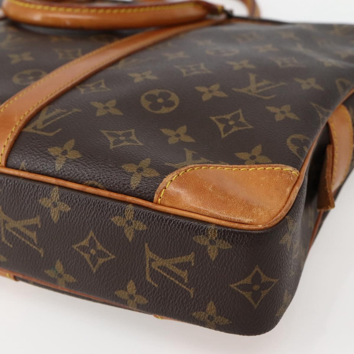 LOUIS VUITTON Monogram Porte Documents Voyage Business Bag M52005 LV Auth 143114