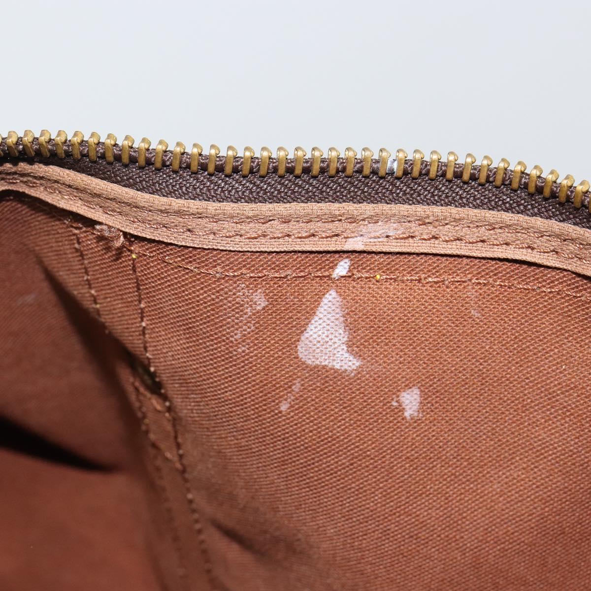 LOUIS VUITTON Monogram Sac Souple 35 Boston Bag M41626 LV Auth 143116