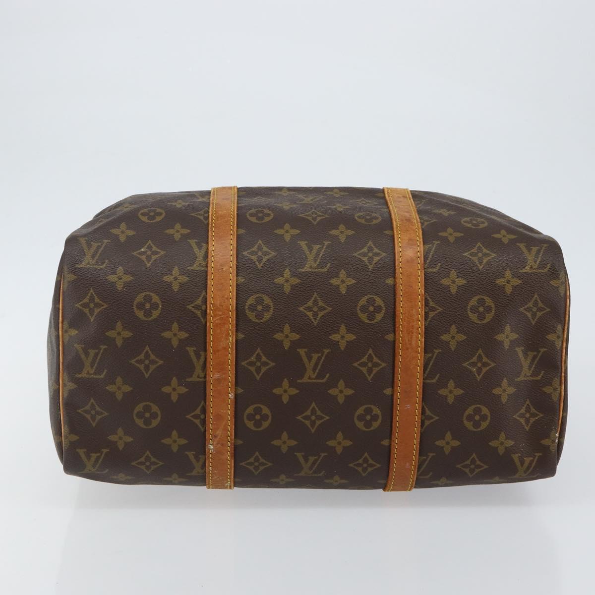 LOUIS VUITTON Monogram Sac Souple 35 Boston Bag M41626 LV Auth 143116