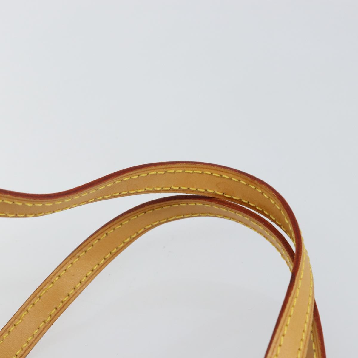 LOUIS VUITTON Monogram Vernis Bedford Hand Bag Beige M91006 LV Auth 143120
