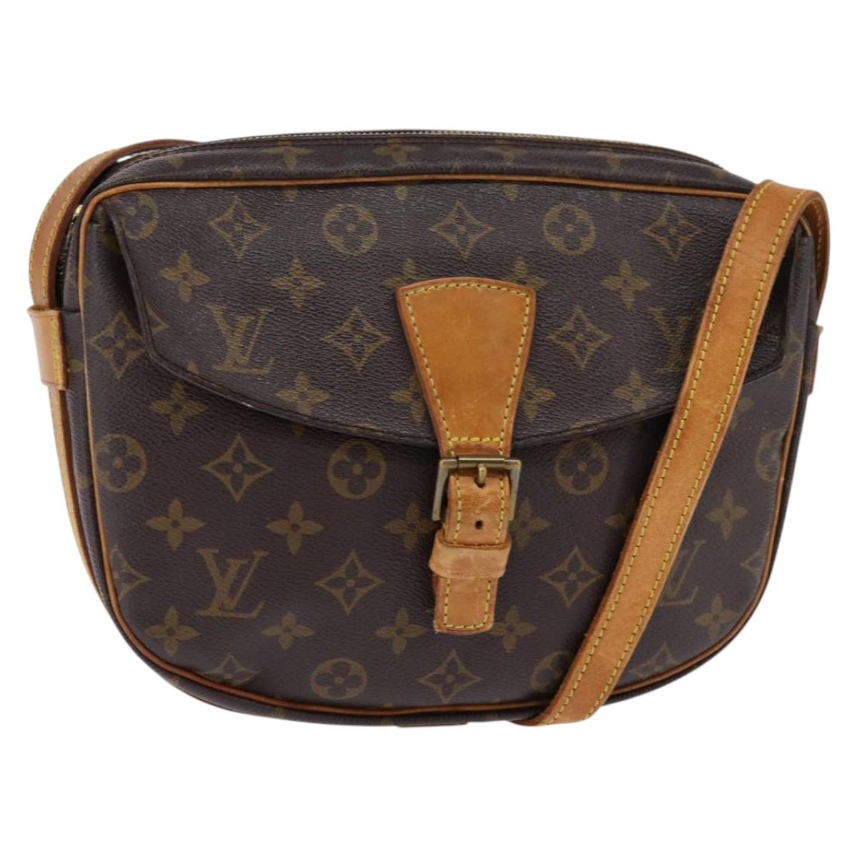 LOUIS VUITTON Monogram Jeune Fille GM Shoulder Bag M51225 LV Auth 143128