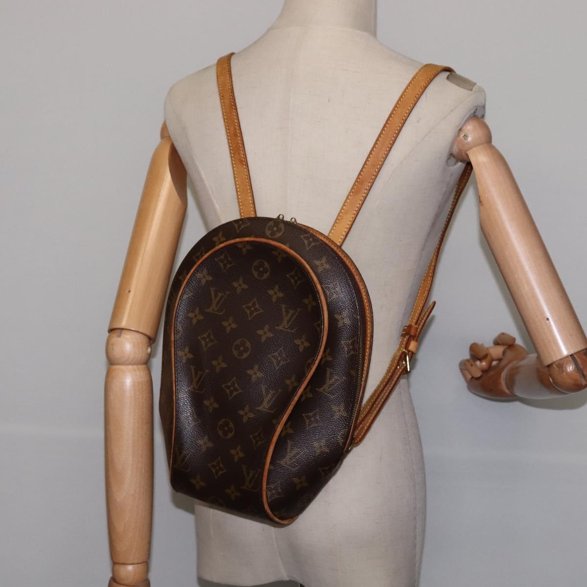 LOUIS VUITTON Monogram Ellipse Sac A Dos Shoulder Bag M51125 LV Auth 143129