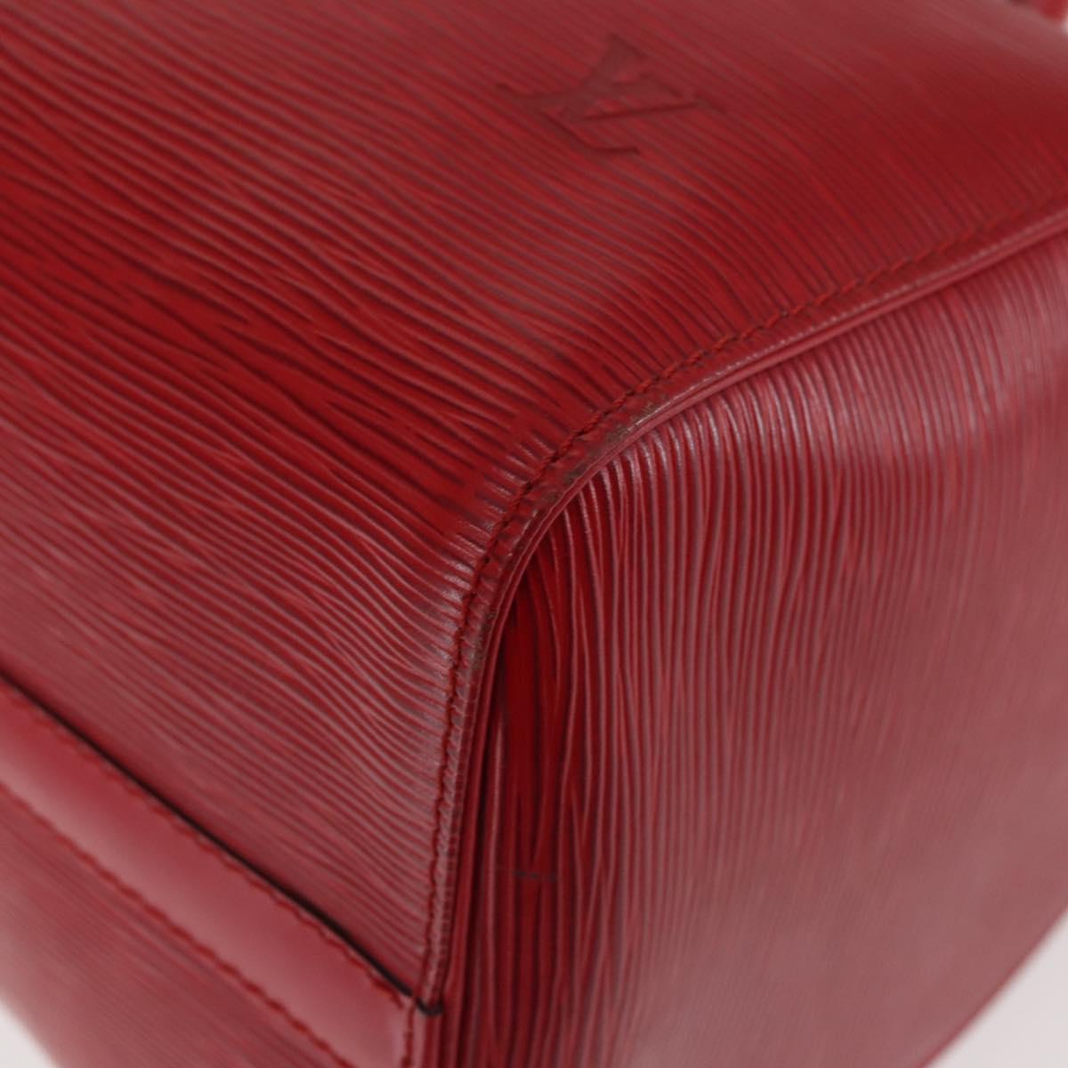 LOUIS VUITTON Epi Speedy 30 Hand Bag Castilian Red M43007 LV Auth 143131