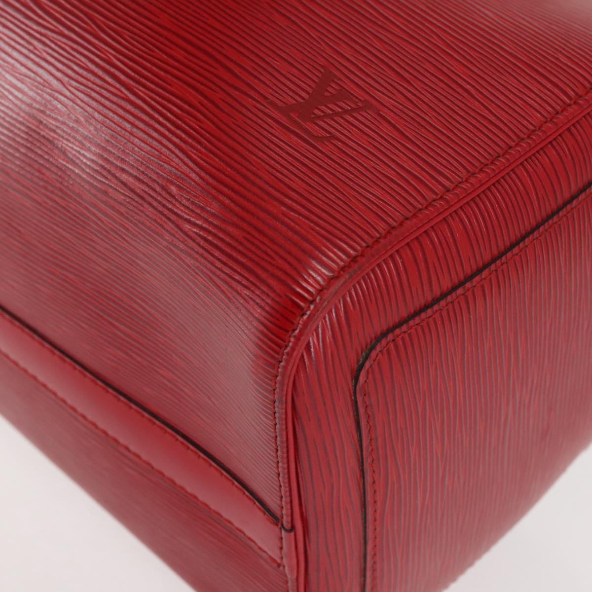 LOUIS VUITTON Epi Speedy 30 Hand Bag Castilian Red M43007 LV Auth 143131