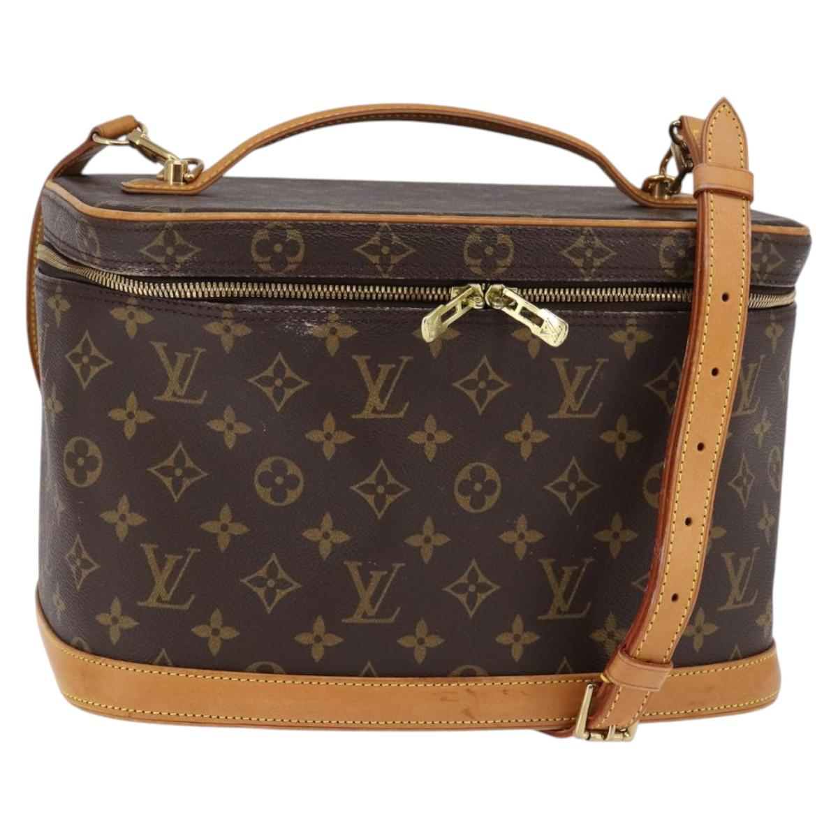 LOUIS VUITTON Monogram Nice Hand Bag M47280 LV Auth 143142