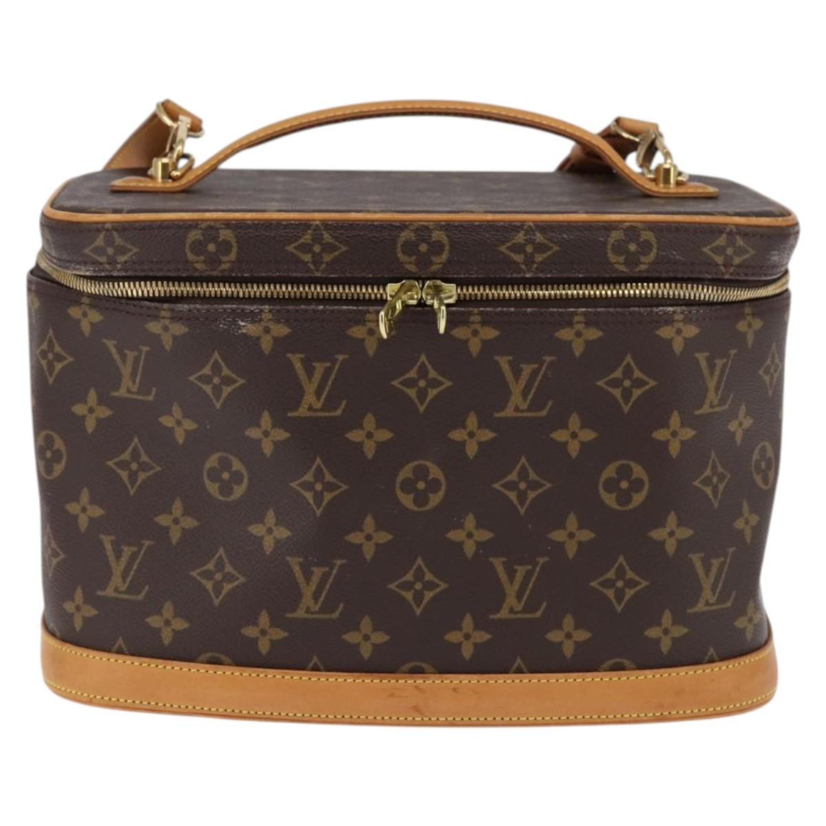 LOUIS VUITTON Monogram Nice Hand Bag M47280 LV Auth 143142