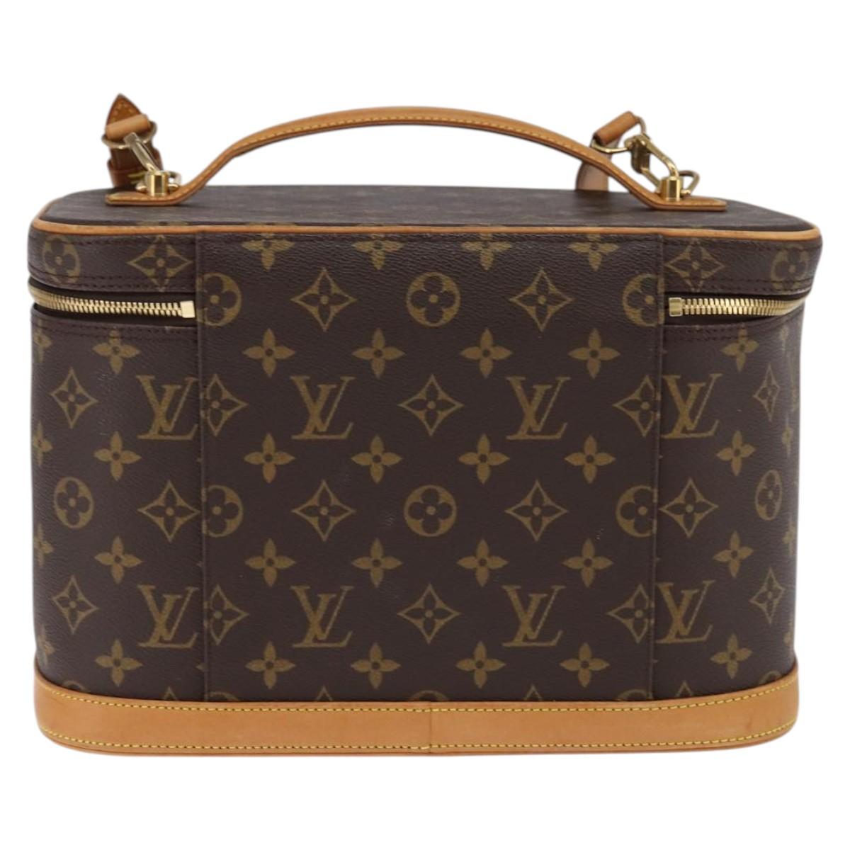 LOUIS VUITTON Monogram Nice Hand Bag M47280 LV Auth 143142