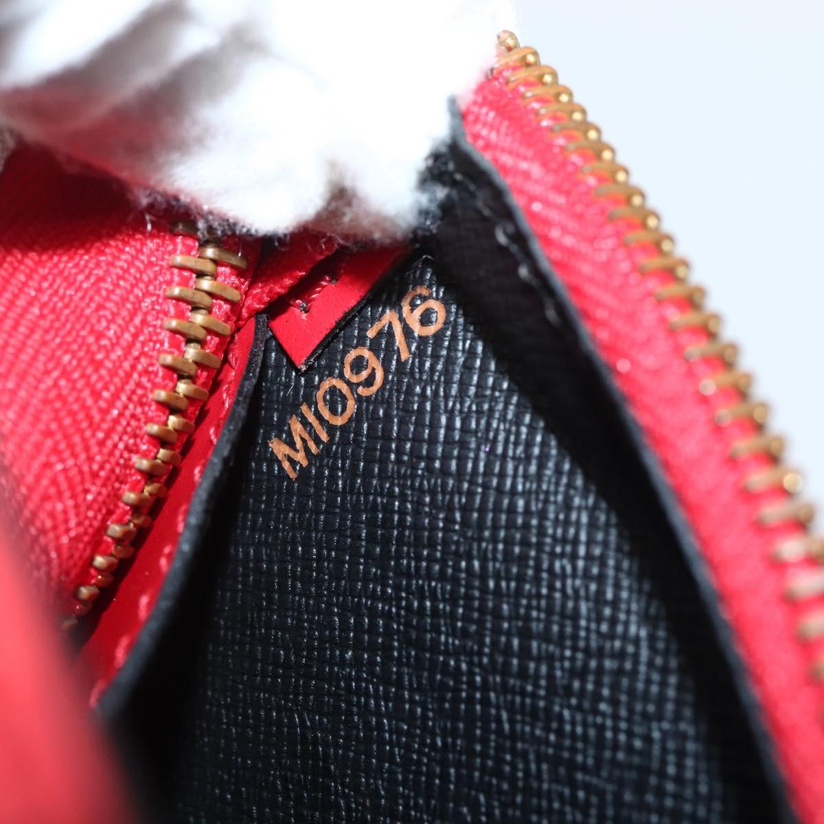 LOUIS VUITTON Epi Sac Triangle Hand Bag Red M52097 LV Auth 143144