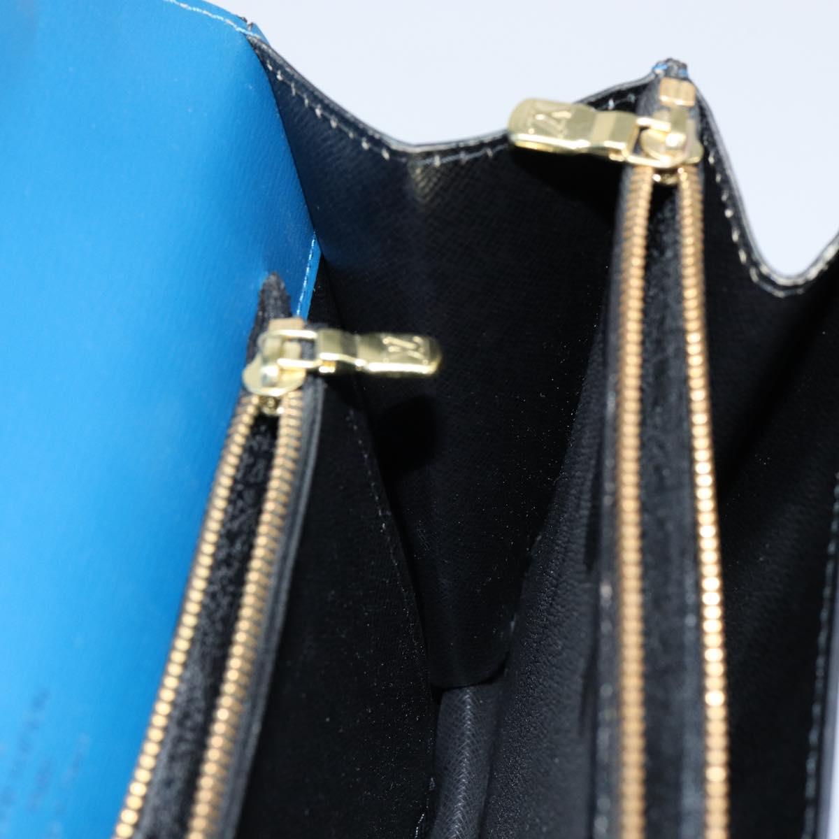 LOUIS VUITTON Epi Concorde Hand Bag Blue M52135 LV Auth 143145