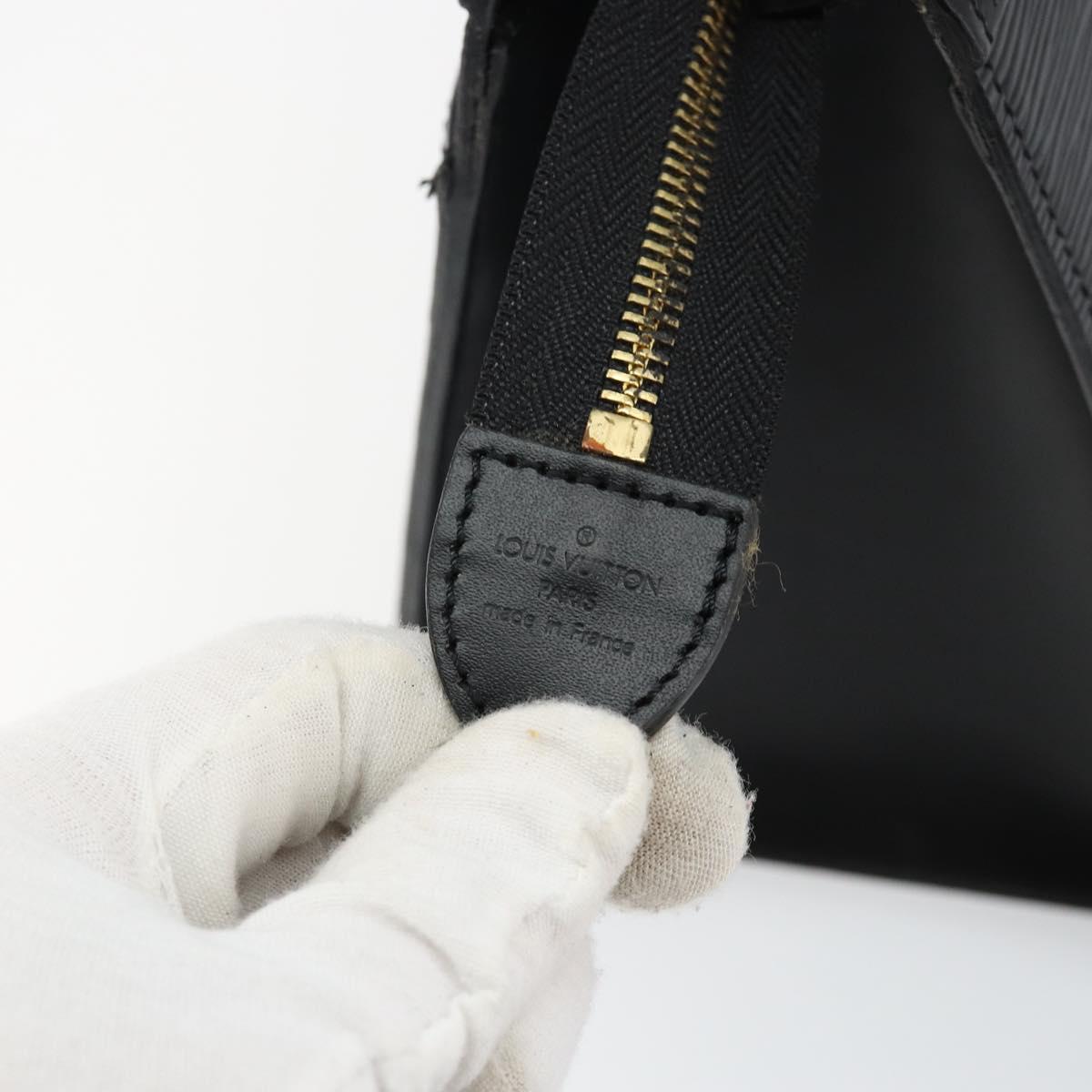 LOUIS VUITTON Epi Riviera Hand Bag Noir Black M48182 LV Auth 143147