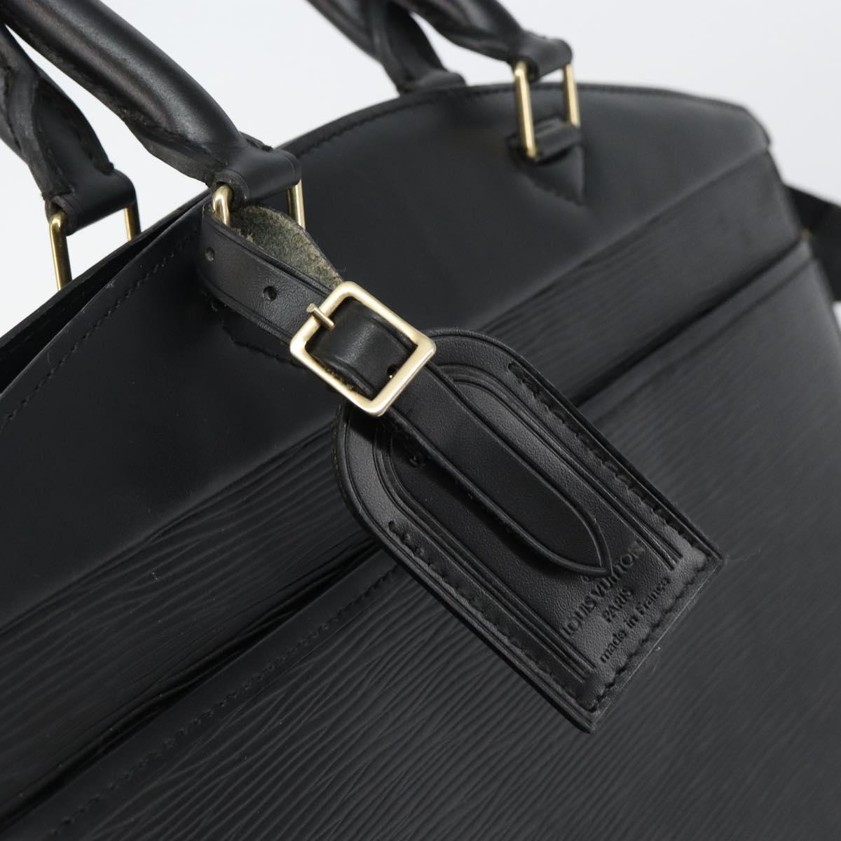 LOUIS VUITTON Epi Riviera Hand Bag Noir Black M48182 LV Auth 143147