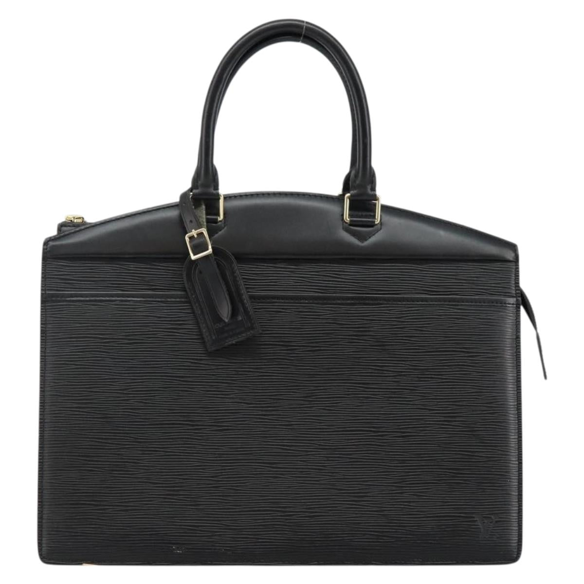 LOUIS VUITTON Epi Riviera Hand Bag Noir Black M48182 LV Auth 143147