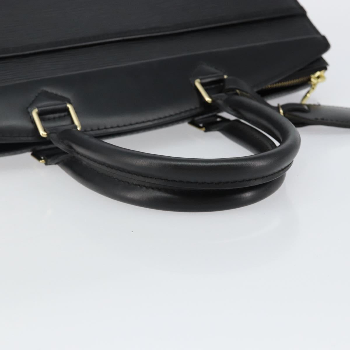 LOUIS VUITTON Epi Riviera Hand Bag Noir Black M48182 LV Auth 143147