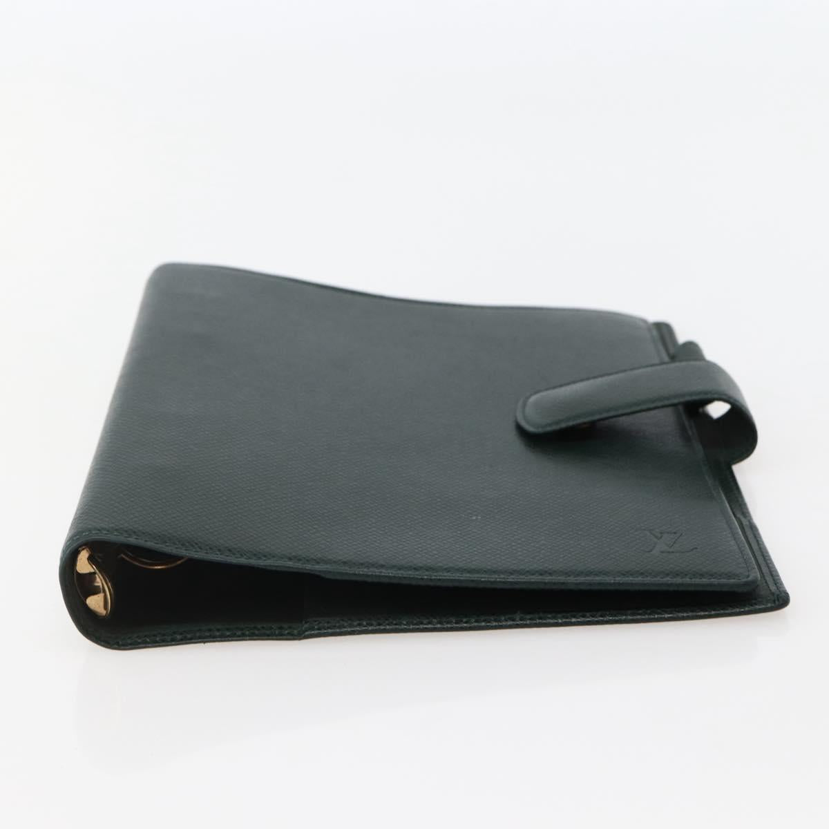 LOUIS VUITTON Taiga Agenda GM Day Planner Cover Epicea R20404 LV Auth 143149
