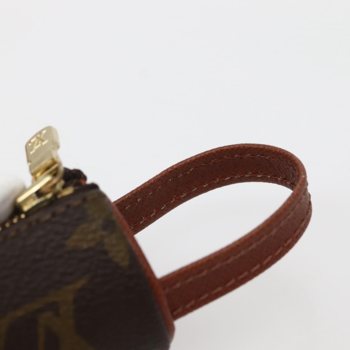 LOUIS VUITTON Monogram Etui 3 Ball de Golf Pouch M58249 LV Auth 143152