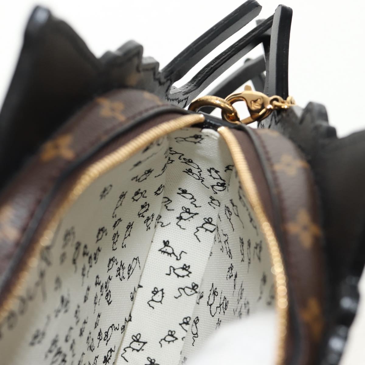 LOUIS VUITTON Epi Cat Face Pochette Shoulder Bag Gray LV Auth 143170SAM