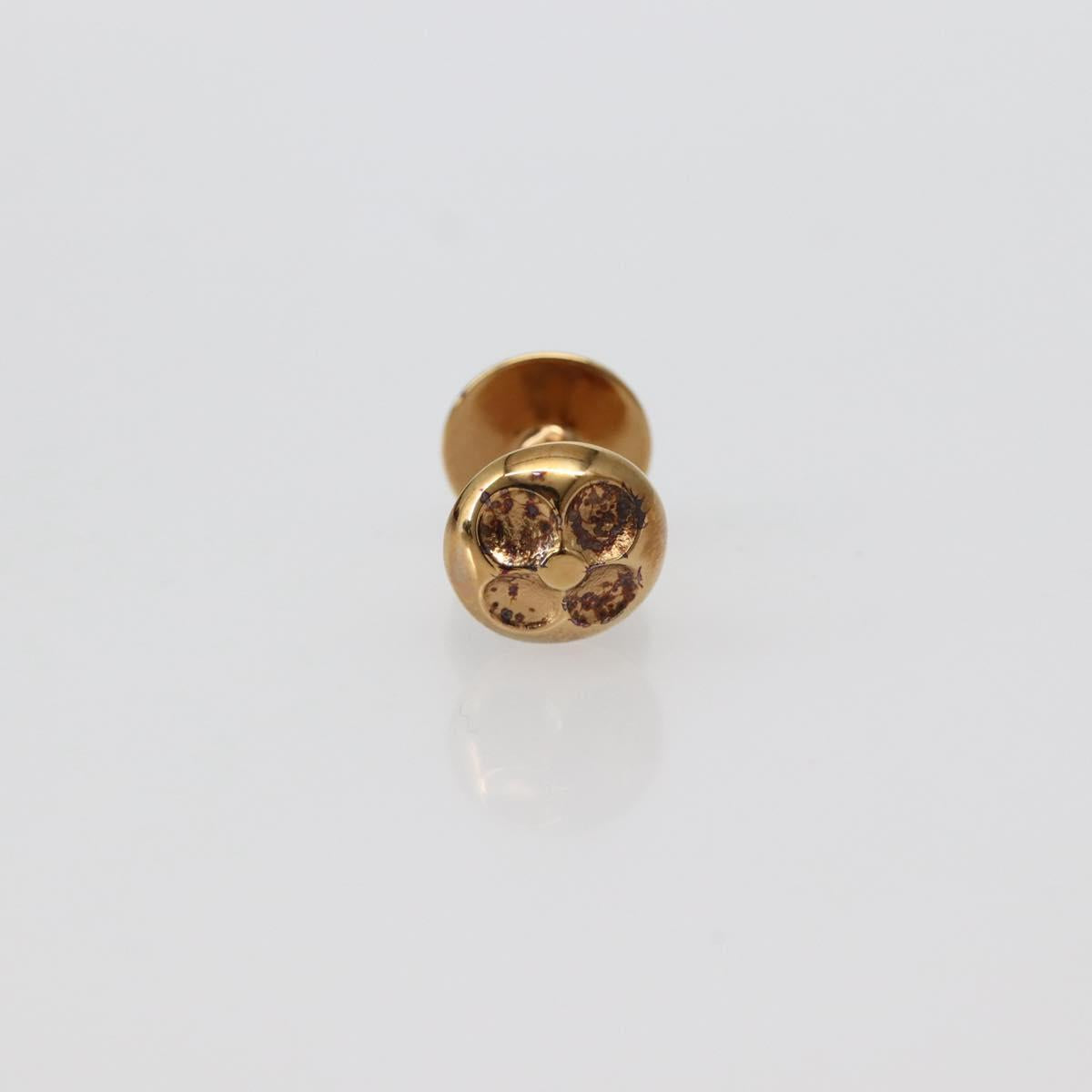 LOUIS VUITTON Buton de Manchette Cuffs metal Gold M30974 LV Auth 143173V