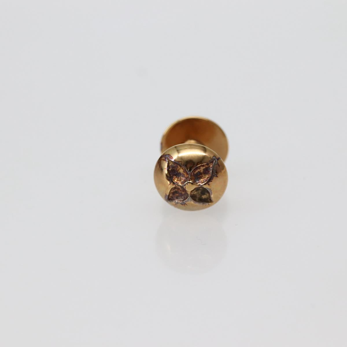 LOUIS VUITTON Buton de Manchette Cuffs metal Gold M30974 LV Auth 143173V